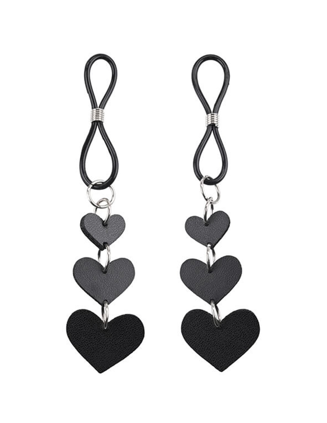 SEX AND MISCHIEF HEART NIPPLE TIES  830599